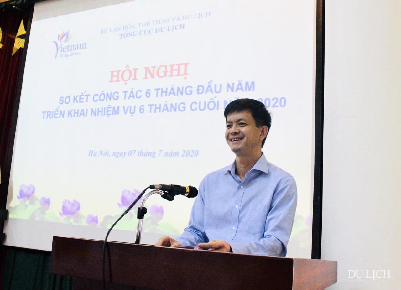 Thứ trưởng Bộ VHTTDL Lê Quang Tùng phát biểu tại Hội nghị